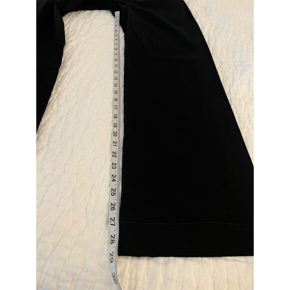 Anthropologie Black Full Length Wide Leg Colette Pants Size 28 EUC - Picture 10 of 10